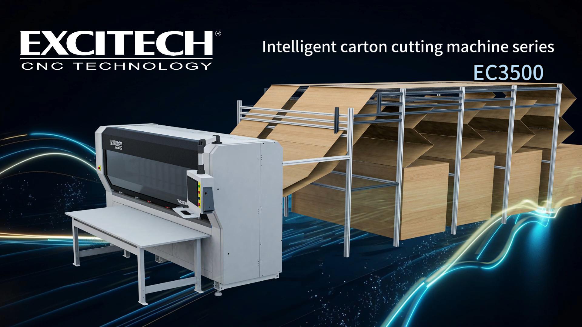 Excitech நெளி பெட்டி வெட்டும் இயந்திரம் - பேக்கேஜிங் துறையில் உயர்தர வெட்டுக்கான தீர்வு.