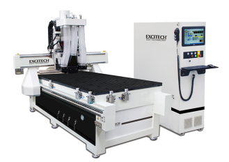 CNC மரவேலை இயந்திரம் இரட்டை செயல்முறை துளையிடுதல் மற்றும் வெட்டும் இயந்திரம்